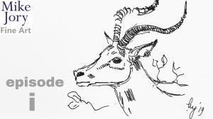 Different ways to draw impalas - animal alphabet challenge - episode i
